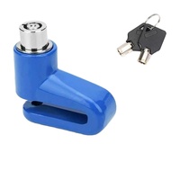 Petit cadenas antivol en plastique et alliage d'aluminium pour vélo électrique, moto, VTT, avec frein à disque, pratique et portable