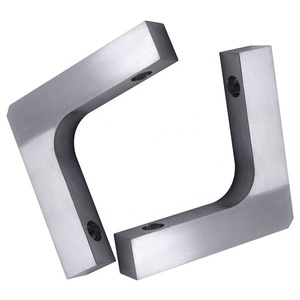 Bloc d'angle de positionnement en L sur mesure, usiné CNC, en acier, pour dispositif de positionnement, composants d'outillage de machine-outil - Product Image 2