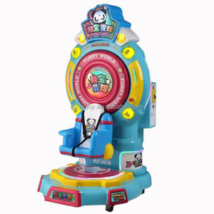 Équipement d'amusement à pièces, carrousel pour enfants en fibre <span class=keywords><strong>de</strong></span> verre et métal, fabrication sur mesure, aire <span class=keywords><strong>de</strong></span> jeux pour enfants, voiture à bascule pour enfants - Product Image 1