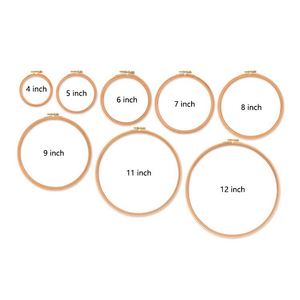 Cercles en bois en gros pour broderie au point de croix - Product Image 1