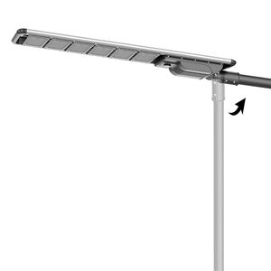 Farola Solar de aluminio con Sensor de movimiento, farola de 120W, alta potencia, todo en uno, IP65, precio al aire libre, nuevo producto - Product Image 6