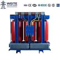 Kuru Tip Trafo 400kVA 500kVA 630kVA 3 Faz 10kV 50/60Hz 400V 480V Dökme Reçine Endüstriyel Atölye Enerji Dağıtım