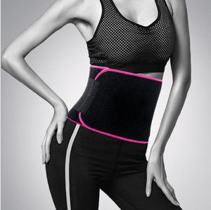 Gummi-Schweißgürtel für Männer und Frauen Fitness Lauf-Schweißfördernder Taillengürtel Bauchkontrolle Fettverbrennung Verstellbarer Lazy-Exercise-Gürtel - Product Image 4