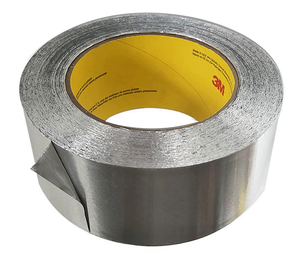 Enmascaramiento acrílico ignífugo 48M 25mm <span class=keywords><strong>Cinta</strong></span> <span class=keywords><strong>de</strong></span> papel <span class=keywords><strong>de</strong></span> <span class=keywords><strong>aluminio</strong></span> reforzada con conductor térmico <span class=keywords><strong>de</strong></span> plata <span class=keywords><strong>de</strong></span> un solo lado - Product Image 2