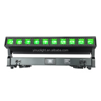 Luz Móvil LED DMX para Conciertos y Discotecas, Resistente al Agua, Super Pro, 10*60w RGBW, Zoom, 1m, con Retroiluminación, Matriz de Píxeles