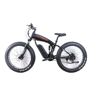 2022 free shipping 1000w 36v/48v e bike mountain frame dual suspension electric mountain bike