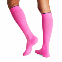 Chaussettes de compression sportives légères, à séchage rapide, confortables toute la journée, 15-20 mmHg