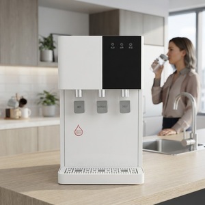 Dispensador <span class=keywords><strong>de</strong></span> <span class=keywords><strong>Agua</strong></span> RO OEM con Filtro, <span class=keywords><strong>Agua</strong></span> Fría, Caliente y a Temperatura Ambiente, Tres Grifos, Purificador <span class=keywords><strong>de</strong></span> <span class=keywords><strong>Agua</strong></span> <span class=keywords><strong>de</strong></span> Sobremesa <span class=keywords><strong>para</strong></span> Hogar, <span class=keywords><strong>Oficina</strong></span> y Uso Comercial - Product Image 4