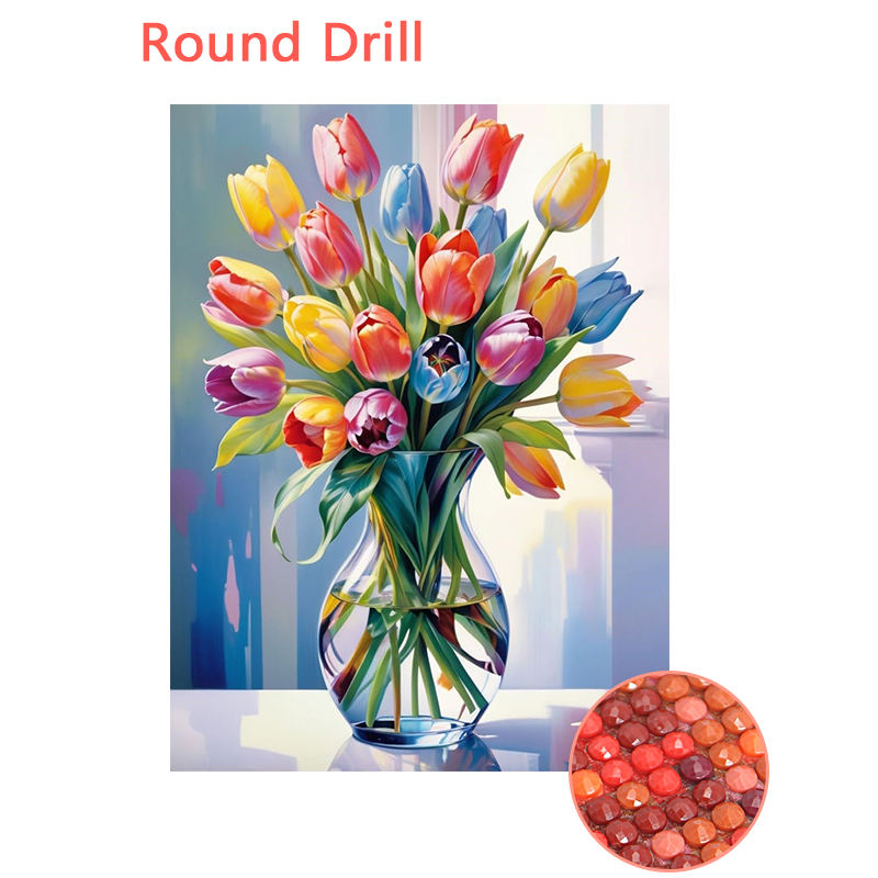 Perceuse ronde colorée