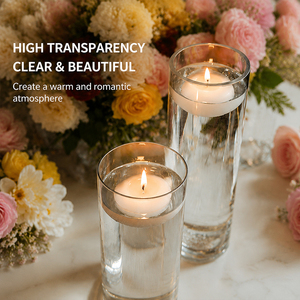 <span class=keywords><strong>Bougie</strong></span> <span class=keywords><strong>flottante</strong></span> de qualité supérieure non parfumée pour les utilisateurs sensibles et les environnements intérieurs - Product Image 6