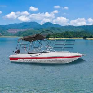 เรือไฟเบอร์กลาสสำหรับกีฬาทางน้ำ ขนาด 17 ฟุต/5.18 เมตร ลดราคาขายส่ง เรือยอชท์ตกปลา มือสอง เรือนำร่องไฟเบอร์กลาส - Product Image 5