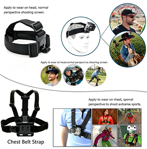 HONGDAK Kit <span class=keywords><strong>de</strong></span> Accesorios para Cámara <span class=keywords><strong>de</strong></span> Acción 26 en 1 para <span class=keywords><strong>GoPro</strong></span> Hero e Insta360, Kit Combinado <span class=keywords><strong>de</strong></span> Accesorios Universales para Cámaras Deportivas - Product Image 2
