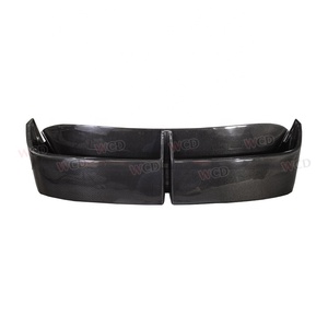 Aile de toit arrière pour <span class=keywords><strong>Mini</strong></span> <span class=keywords><strong>Cooper</strong></span> F55 F56 JCW en Fiber de carbone pour porte arrière, couvercle de coffre, rabat, garniture de fenêtre, séparateur Lip <span class=keywords><strong>GP</strong></span> Style - Product Image 5