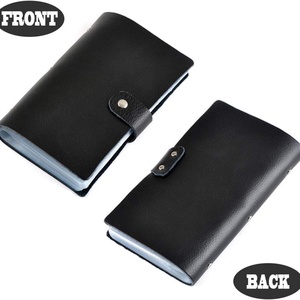 ซองใส่บัตร Boshiho สำหรับใส่บัตรประจำตัว บัตรเครดิต หนังแท้ บรรจุได้ 90 ใบ ป้องกัน RFID ดีไซน์ทันสมัย ใช้งานได้จริง - Product Image 2