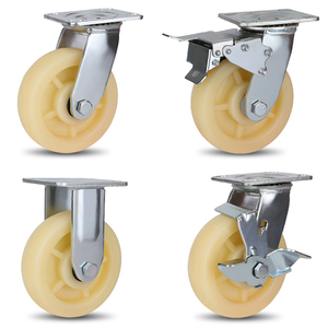 250 kg Mischbehälter-Stoßdämpfungs-Kunststoff-Lenkrolle, Mehlmühlen-Kugellager, hohe Tragfähigkeit, Schwerlast-Lenkrolle - Product Image 6