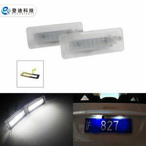 Luces LED para matrícula Smart Fortwo de 175 mm, luz blanca integrada para Benz Pz046 - Product Image 1