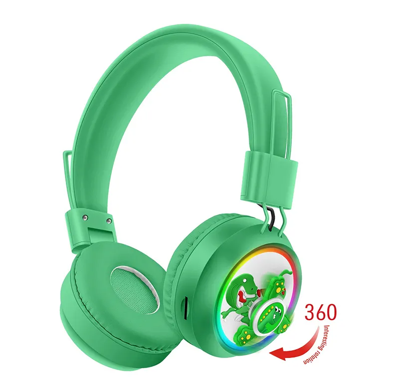 Bon marché HP-231214-1 Casque Bluetooth OEM stéréo sans fil Casque pour enfants Casque pour enfants