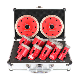 20Mm-68Mm Vacuüm Gesoldeerde Diamantkern Bit Porseleinen Tegelgat Zaag Marmeren Boorgatsnijder Tegelgereedschap - Product Image 1