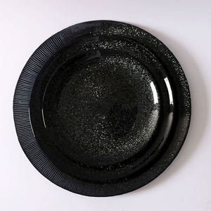 مفرش طاولة زجاجي كريستالي عالي الجودة خالٍ من الرصاص بألوان مخصصة للعشاء، تصميم إبداعي وجمالي صديق للبيئة للمنزل وتزيين طاولة شرائح اللحم - Product Image 3