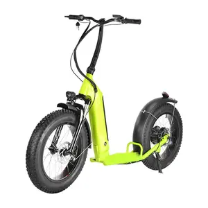 OEM big wheels electric scooter 48V 500W electric scooter adults factory ship directly