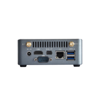 Mini PC ELSKY Gris Compacto NUC12U 2026 con Puerto Serie, CPU Intel Core I3 I5 I7 de 12.ª y 13.ª Generación, RAM DDR4, Tipo-C, Red Gigabit Única