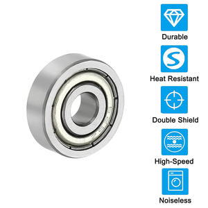 Hochpräzise 625 ZZ Miniatur-Rillenkugellager 5*16*5mm Chromstahl Mikro-Radlager für Fahrrad, Rollschuh, Restaurant - Product Image 3