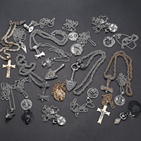 Bijoux païens nordiques en acier inoxydable Viking Mens Jewelry Viking Fenrir Wolf Necklace Viking Necklace