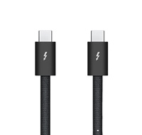 Kabel Data TB4 1m 2m dari Supplier OEM, Kabel USB4 40Gbps TB4.0 8K60Hz 240W Transmisi Data Berkecepatan Tinggi Berlapis