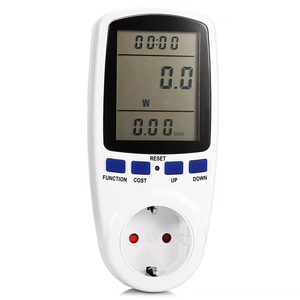 220V AC EU Digital <strong>LCD</strong> <strong>Power</strong> <strong>Meter</strong> Wattmeter Socket Wattage Kwh Energy <strong>Meter</strong> FR US UK AU BR Measuring Outlet <strong>Power</strong> Analyzer - Product Image 1