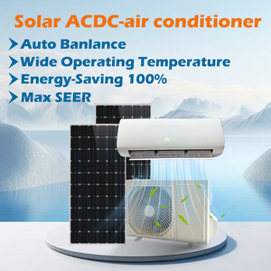 Climatiseur solaire hybride AC/DC et kit solaire 9000/12000/18000/24000 BTU avec application Wifi pour la maison, l'école, le bureau KFR-35GW - Product Image 4