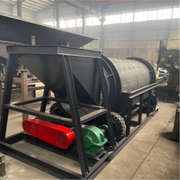 Machine de criblage de sol rotative mobile fabriquée en Chine pour le lavage du sol et du sable agricoles, crible à tambour