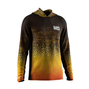 Camiseta Moderna para Hombre con Protección Solar UPF100+, Diseño de Capucha Cruzada, Zona de Malla Transpirable para Clima Cálido - Product Image 3