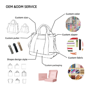 <span class=keywords><strong>Bolso</strong></span> de mano de <span class=keywords><strong>tela</strong></span> Oxford OEM, <span class=keywords><strong>bolso</strong></span> de hombro <span class=keywords><strong>impermeable</strong></span> ligero, <span class=keywords><strong>bolso</strong></span> de compras informal de trabajo de viaje para mujer - Product Image 5