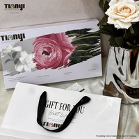 Boîte d'emballage personnalisée pour coffret cadeau de soins de la peau avec couvercle et base rigides, boîte en papier cosmétique avec impression UV sélective et insert en mousse EPE protectrice