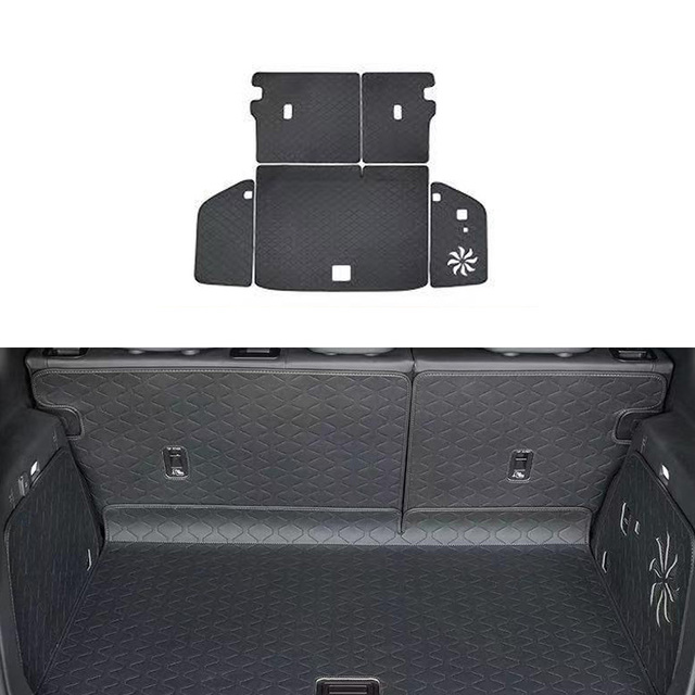 For BYD Leopard 5 Modification Parts  a Full Set of Trunk Mats Interior Kick - Proof Mats Tow Hooks  Tail - Gate Folding Tables