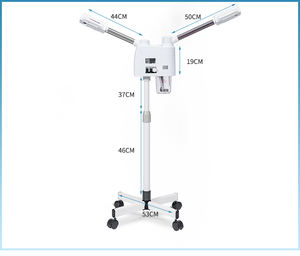 Vaporizador <span class=keywords><strong>Facial</strong></span> 2 en 1 Frío y Caliente con <span class=keywords><strong>Vapor</strong></span> Nano Iónico y <span class=keywords><strong>Ozono</strong></span> para una Limpieza Profunda e Hidratación de la Piel, Uso en Salón y Hogar - Product Image 4