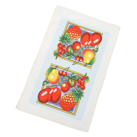 YOUCAN Sublimatieprint Absorberende Snel Droogende Rechthoekige Fruit/Groente/Chef Home Doeken