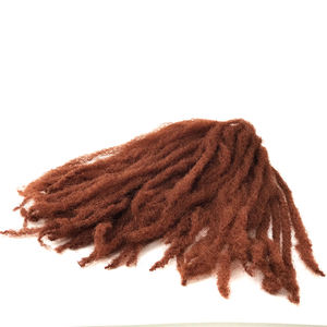 Extensions de cheveux Marley <span class=keywords><strong>Afro</strong></span> Kinky Twist en fibre haute température ignifuge pour femmes, tresses en vrac, faux locs individuels - Product Image 3