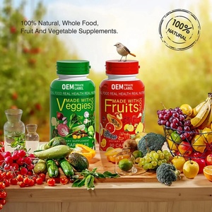 Paquete de 2 Cápsulas de Mezcla de Frutas y Verduras Secas Naturales, Suplemento Alimenticio Integral, Superalimentos para Adultos, Control de Energía, 90 Cápsulas - Product Image 3