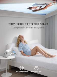 Proyector Inteligente 4K con WiFi y Bluetooth, Enfoque Automático, Proyector Portátil para Cine en Casa y Juegos - Product Image 3