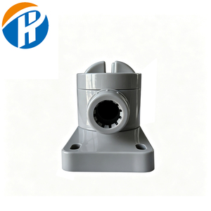 Boîtier de connexion de câble de taille moyenne en fer, avec couvercle d'étanchéité gris en PP pour chauffage, prix usine - Product Image 1