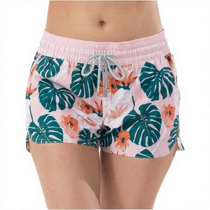 Shorts de bain pour hommes personnalisables, grande taille, en coton tissé 100 %, imprimé géométrique fruité, séchage rapide, respirant, collection été 2026 - Product Image 2