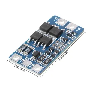 WO-cuerdas de fosfato de hierro y litio de 6,4 V, serie Wo de 7,4 V, panel de protección de batería de litio de 8,4 V, cinta ecualiza 10A sobrecargado