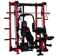 Cable de entrenamiento funcional Crossover Panca Basic Multipower Fitness Equipment Maquina Poleas Para Gimnasio Machine Multistation