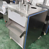 Mesin Pemotong Sayur dan Buah YouBan Tipe Down Press Komersial, Bahan Stainless Steel Food Grade