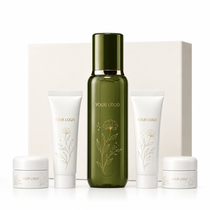 Private Label OEM Deep Cleansing Amino Acid Facial Cleanser Gift Set Custom Brand Skincare Kit Manufacturer Wholesale