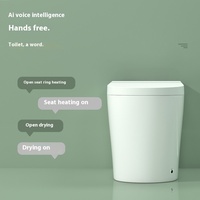 Offre Spéciale salle de bain WC toilette intelligente allongée au sol bol en céramique automatique bidet articles sanitaires intelligents