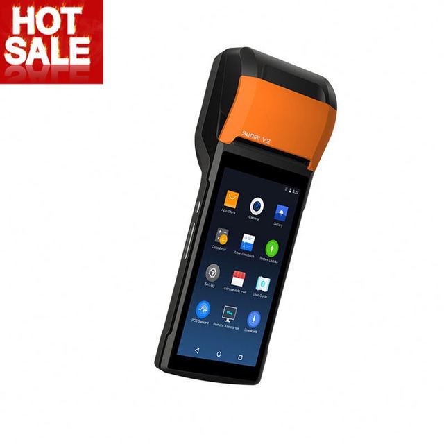 Sunmi V2 Pos Machine Handheld Pos Terminal with Printer for Restaurant Android Loyverse