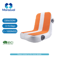 Siège de kayak gonflable avec dossier, coussin en PVC, capacité de 5 à 10 passagers, plus de 500 kg, pour planche à pagaie et bateau de pêche