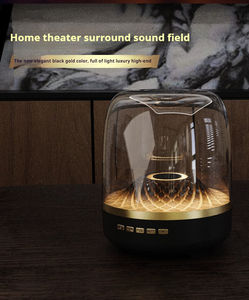 Padrise V5.0 tek renkli LED ses kontrolü için taşınabilir kablosuz hoparlörler ev sineması bilgisayar için aktif Stereo ses - Product Image 4